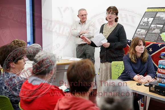 A talk on American Soldiers in the Lisnaskea Area During World War Two in Lisnaskea Library.