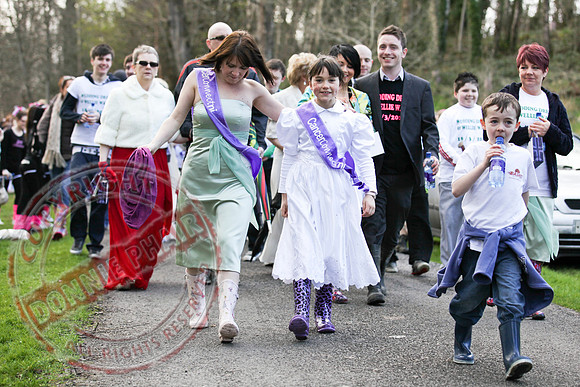 Brides In Wellies, Charity Walk at Castle Coole, Enniskillen.