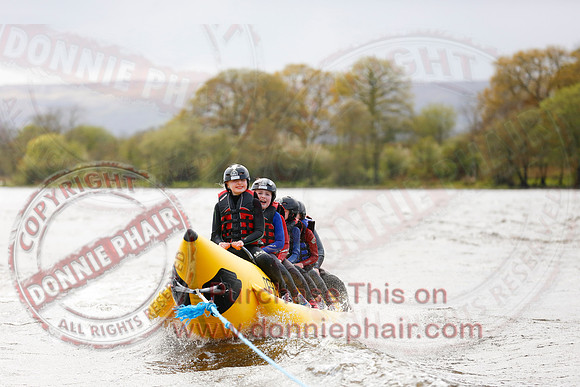 Banana Boating at the Share Centre, Lisnaskea.