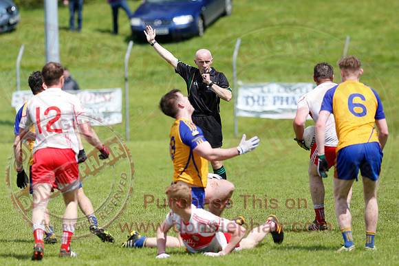 St. Pats Donagh (1-8) V Enniskillen Gaels (1-4) in Senior GAA Football League Division 2.