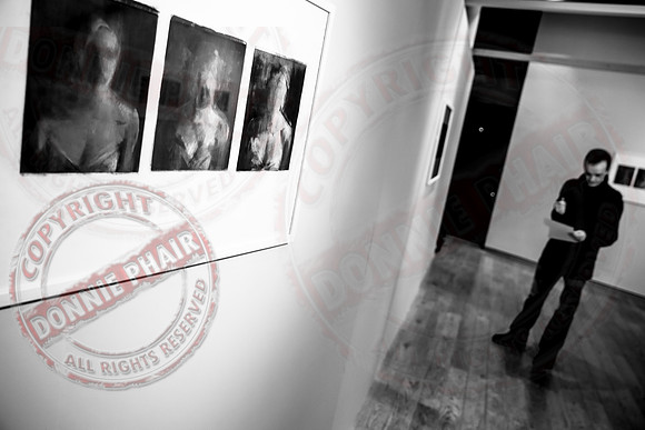Joe Forkan Artwork Exhibition in Higher Bridges Gallery, Enniskillen.