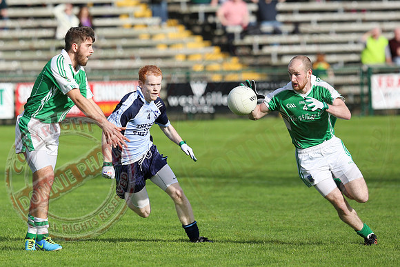 Roslea (1-12) V Belcoo (1-9) in Senior GAA Football Championshp Final.