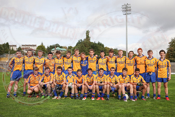 Enniskillen Gaels (2-18) V Ederney (0-3) in U16 Juvenile GAA Football Championship Final.