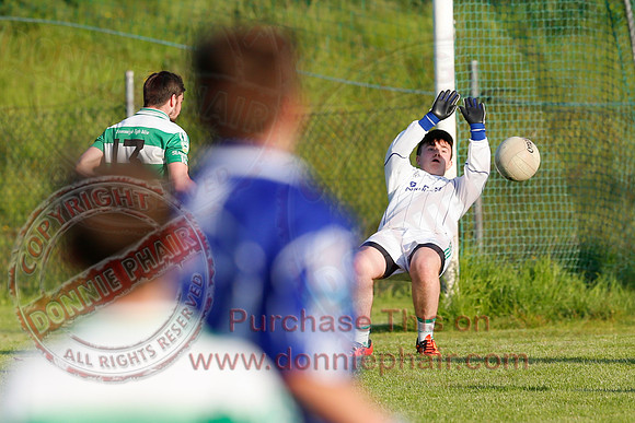 Teemore (3-15) V Devenish (2-9) in Minor GAA Football League Divison 4.
