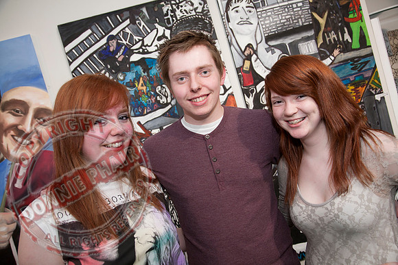 South West College Art and Design End of Year Show in the Higher Bridges Gallery, Enniskillen.