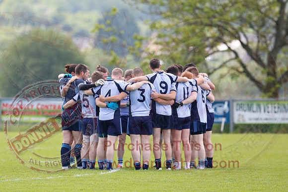 Belcoo (1-8) V Derrygonnelly (1-15) in Senior GAA Football League Division 1.