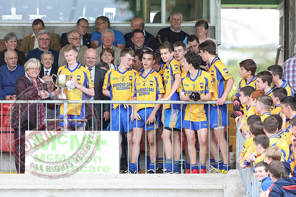 Enniskillen Gaels (2-18) V Ederney (0-3) in U16 Juvenile GAA Football Championship Final.