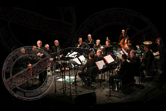 Bob Quick and the Big Brass Band in The Ardhowen Theatre.