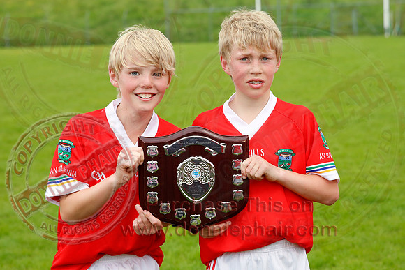 Newtownbutler (3-15) V Derrylin (2-6) in GAA Football U14 Division 2 Final.