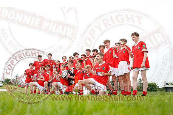 Newtownbutler (3-15) V Derrylin (2-6) in GAA Football U14 Division 2 Final.