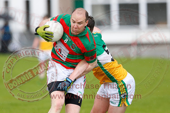 Lisnaskea (2-16) V Derrylin (2-8) in Senior GAA Football League Division 2.