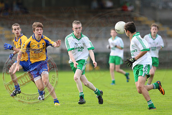 Enniskillen Gaels (2-18) V Ederney (0-3) in U16 Juvenile GAA Football Championship Final.