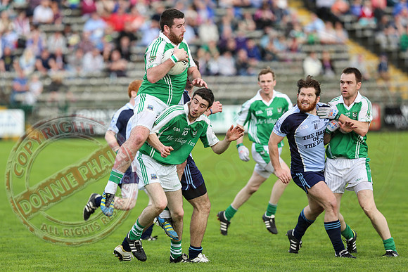 Roslea (1-12) V Belcoo (1-9) in Senior GAA Football Championshp Final.