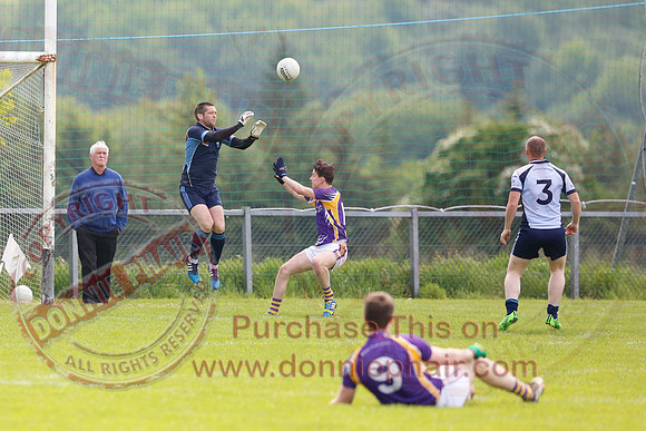 Belcoo (1-8) V Derrygonnelly (1-15) in Senior GAA Football League Division 1.