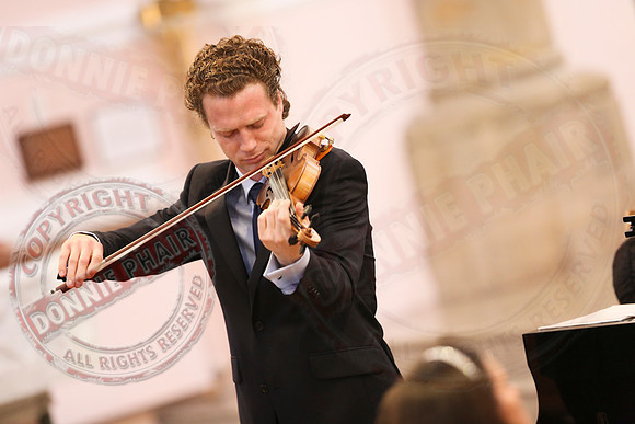 Vladimir and Olga Jablokov playing Classical Music in St. Michael's Church, Enniskillen.