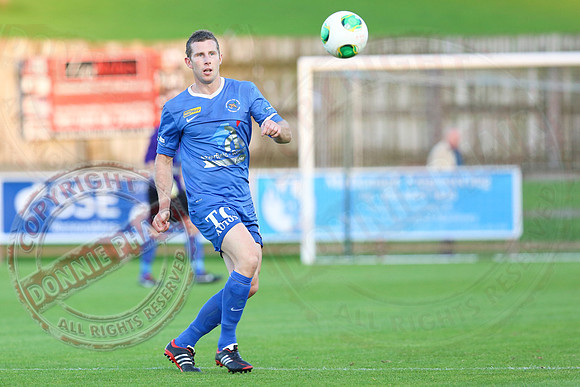 Ballinamallard United (0) V Glenavon (2) in IFA Premiership.