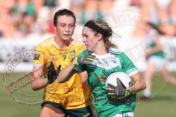 Antrim (3-15) V Fermanagh (0-11) in Ladies All Ireland GAA Football Junior Championship Final Replay-69