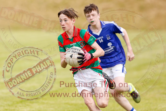 Lisnaskea (7-15) V Kinawley (2-15) in GAA Football U14 A Semi-Final.