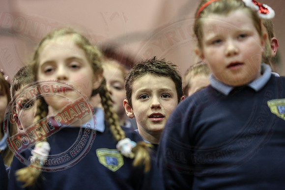 Community Carol Service in St. Mary's Hall, Tempo.