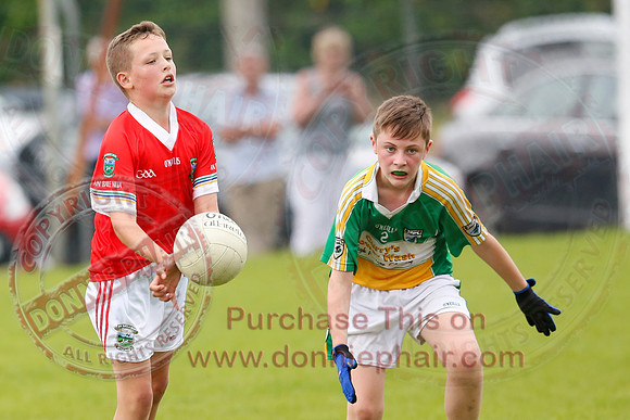 Newtownbutler (3-15) V Derrylin (2-6) in GAA Football U14 Division 2 Final.