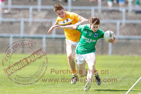 Fermanagh (2-9) V Antrim (4-10) in Ulster Minor GAA Football Championship First Round.