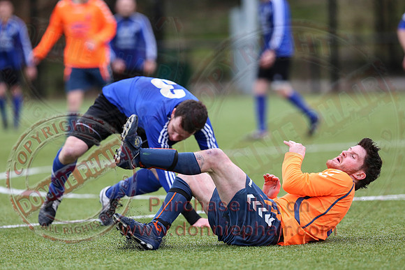 Lisnaskea Rovers (1) V Kesh (3) in Fermanagh and Western League Division 1.