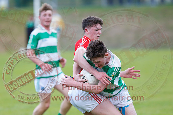 Teemore (3-7) V Belnaleck (1-12) in Minor GAA Football League Division 4 Final.