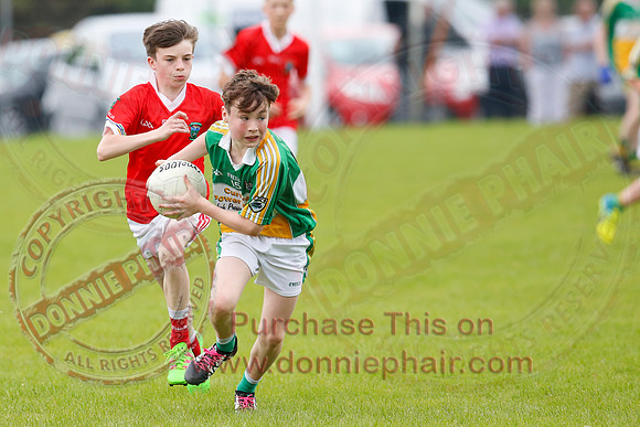 Newtownbutler (3-15) V Derrylin (2-6) in GAA Football U14 Division 2 Final.