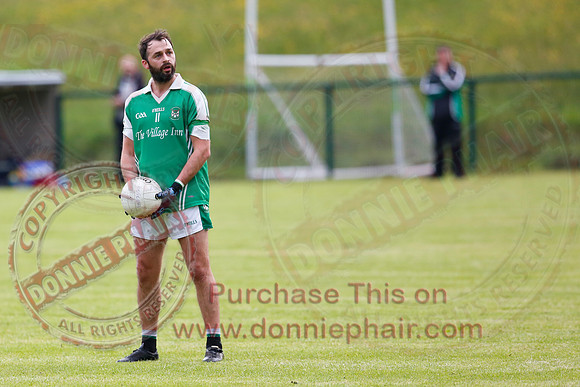 Irvinestown (1-7) V Roslea (1-8) in Senior GAA Football League Division 1.