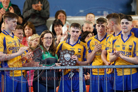 Enniskillen Gaels (11-10) V Lisnaskea (5-4) in U14 A GAA Football Championship Final.