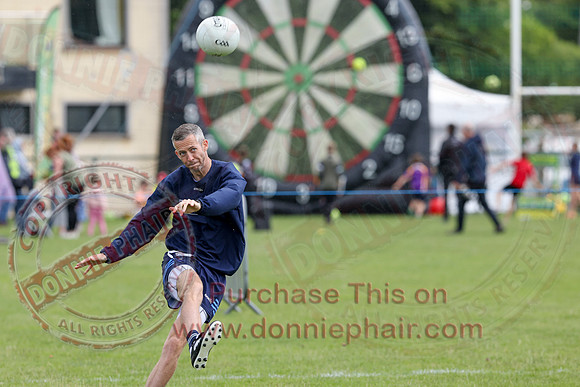 Derrygonnelly Harps Hooley on the Pitch - Free Kick Challenge - Fear the Free-3