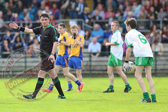 Enniskillen Gaels (2-18) V Ederney (0-3) in U16 Juvenile GAA Football Championship Final.