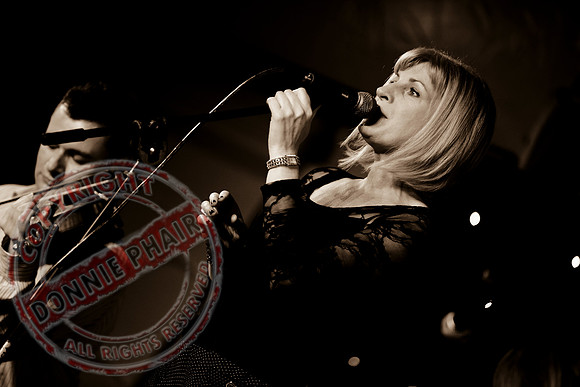 Sharon Shannon and Eleanor Shanley at the Newtownbutler Festival.