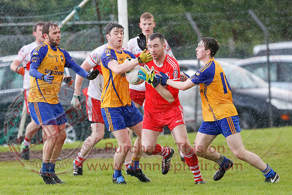 St. Pats Donagh (1-8) V Enniskillen Gaels (1-4) in Senior GAA Football League Division 2.