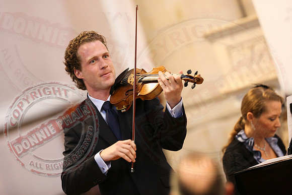 Vladimir and Olga Jablokov playing Classical Music in St. Michael's Church, Enniskillen.