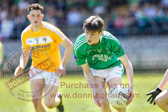 Fermanagh (2-9) V Antrim (4-10) in Ulster Minor GAA Football Championship First Round.