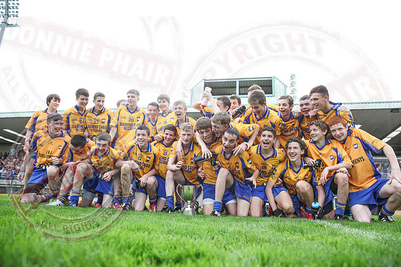 Enniskillen Gaels (2-18) V Ederney (0-3) in U16 Juvenile GAA Football Championship Final.