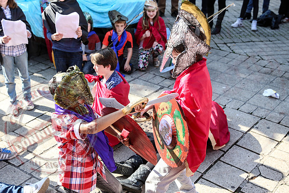 FLive Dragon Parade in Enniskillen.
