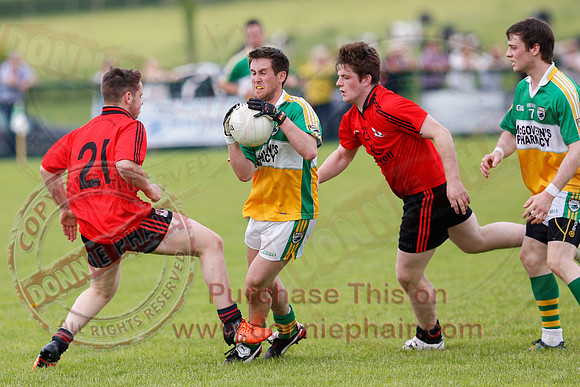 Derrylin (2-12) V Brookeborough (1-5) in Senior GAA Football League Division 2.
