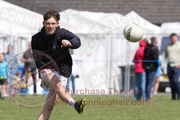 Derrygonnelly Harps Hooley on the Pitch - Free Kick Challenge - Fear the Free-22