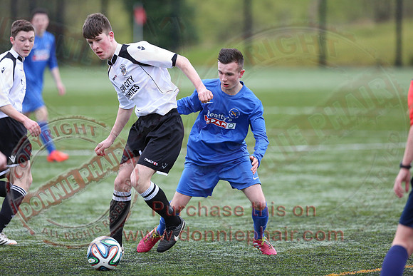 Ballinamallard United III (3) V Lisburn Distillery (3) in IFA Youth League