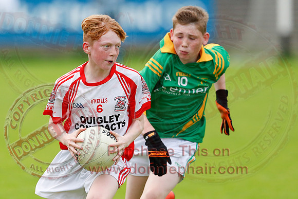 Belnaleck (6-9) V Irvinestown (4-7) in U14 B GAA Football Championship Final.