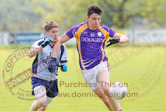 Belcoo (1-8) V Derrygonnelly (1-15) in Senior GAA Football League Division 1.