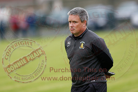 Irvinestown (1-7) V Roslea (1-8) in Senior GAA Football League Division 1.