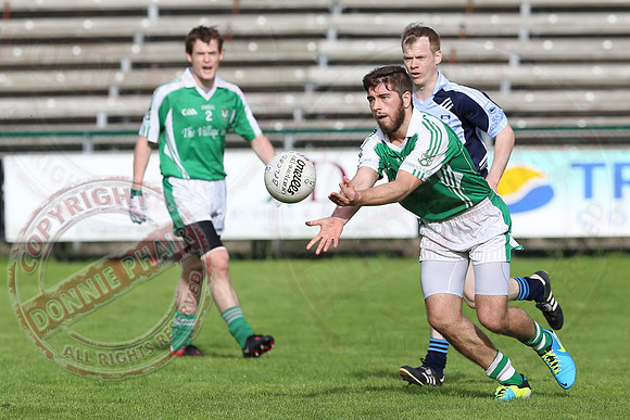 Roslea (1-12) V Belcoo (1-9) in Senior GAA Football Championshp Final.