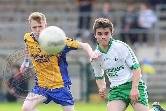 Enniskillen Gaels (2-18) V Ederney (0-3) in U16 Juvenile GAA Football Championship Final.