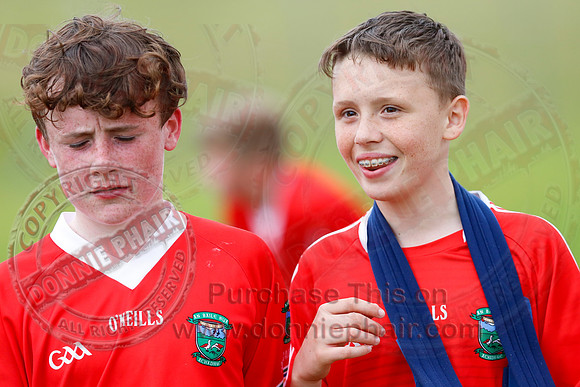 Newtownbutler (3-15) V Derrylin (2-6) in GAA Football U14 Division 2 Final.