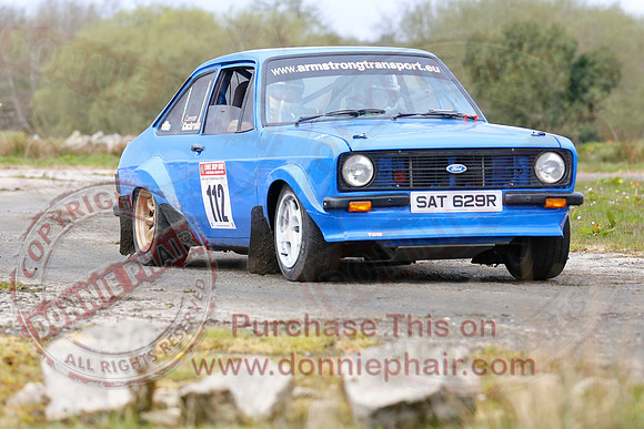The Enniskillen Motor Club May Day Rally at Enniskillen Airport.