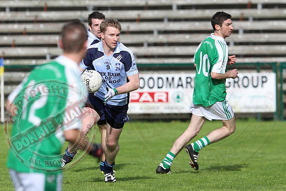 Roslea (1-12) V Belcoo (1-9) in Senior GAA Football Championshp Final.