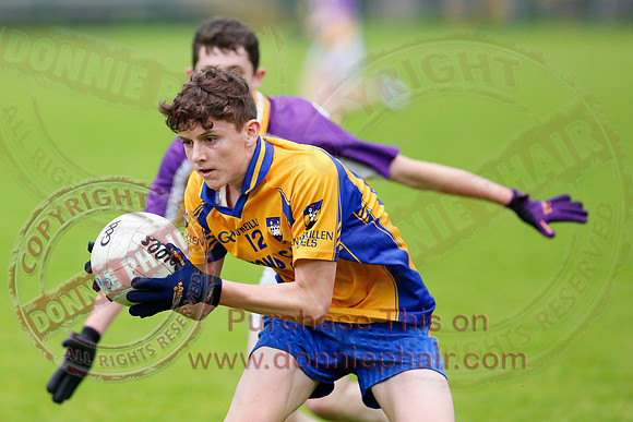 Enniskillen Gaels (11-10) V Lisnaskea (5-4) in U14 A GAA Football Championship Final.